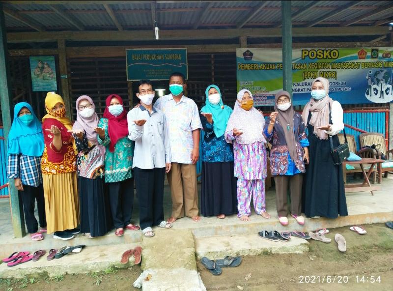 Turba PKK Kalurahan Hargorejo ke PKK Padukuhan Sambeng